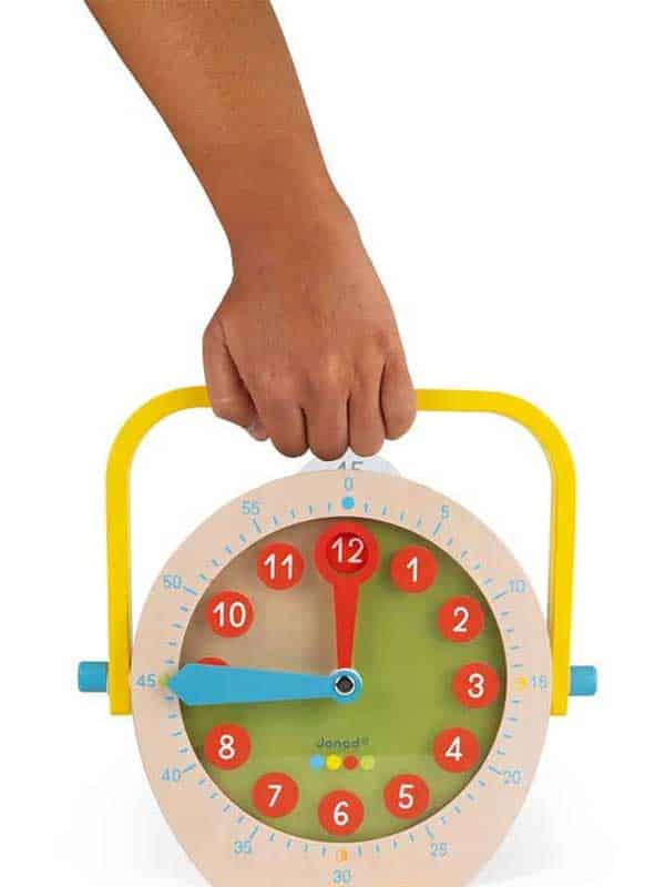 צעצוע עץ - למדו לקרוא שעון
