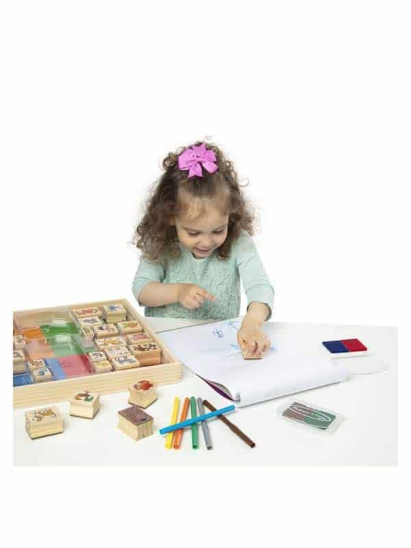 סט חותמות ענק דלוקס חיות מליסה ודאג