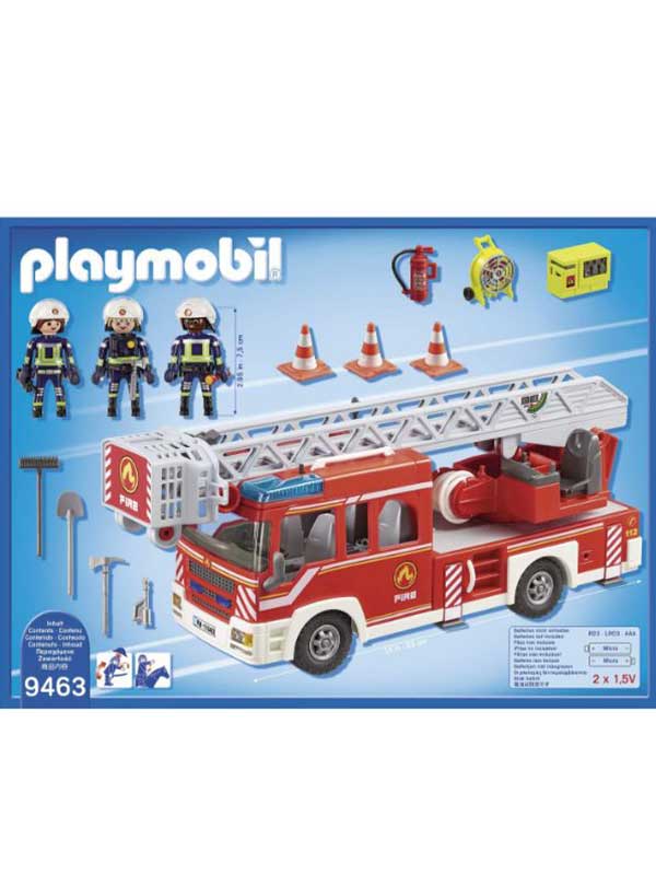 כבאית עם סולם הצלה - פליימוביל 9463