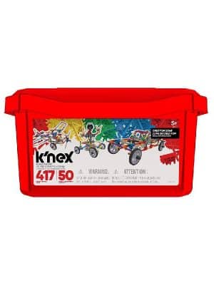 סט הרכבה 417 חלקים בקופסא 50 מודלים - k'nex (קונקס)