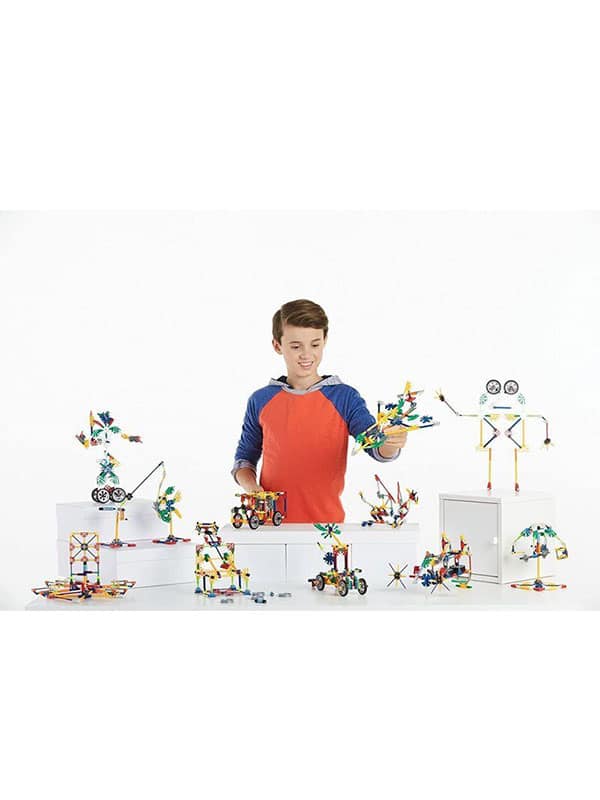 סט הרכבה 417 חלקים בקופסא 50 מודלים - k'nex (קונקס)