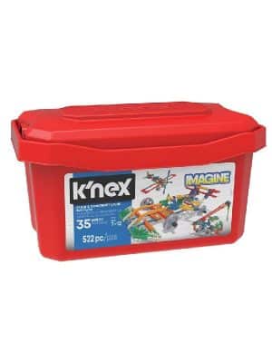 סט הרכבה 522 חלקים 35 מודלים הנדסיים - k'nex (קונקס)