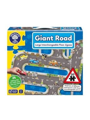 פאזל ענק זהירות בדרכים - Giant Road