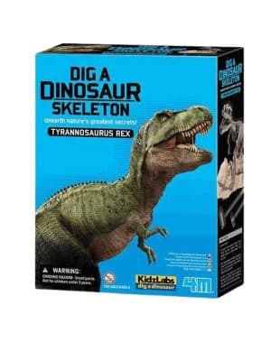 חפירת שלד דינוזאור TREX - מבית 4M