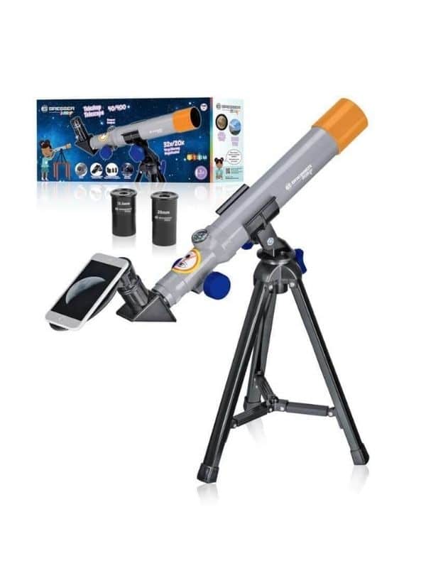 טלסקופ לילדים ברסר ג'וניור - 40/400 הגדלה 32X-30X
