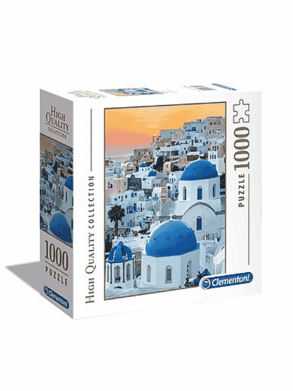 פאזל סנטוריני מרובע (1000 חלקים)