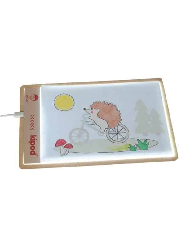 לוח אור לציור קיפוד (Kipod)